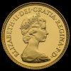 1982 Elizabeth II 22ct Gold Proof Half Sovereign Obverse