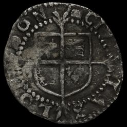 Elizabeth I Hammered Silver Penny, Sixth issue (c.1592-1595) Reverse