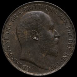 1902 Edward VII Penny Obverse