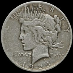 USA 1926 Silver Peace Dollar Obverse