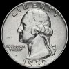 USA 1959 Washington Silver Quarter Dollar Obverse
