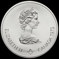 Canada 1973 .925 Silver 10 Dollars Obverse