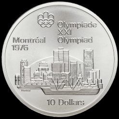 Canada 1973 .925 Silver 10 Dollars Reverse