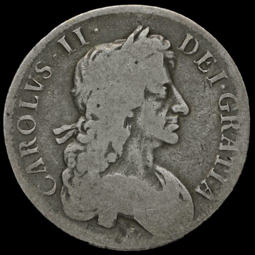 1682 Charles II Early Milled Silver Crown