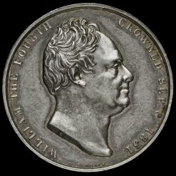 1831 William IV Silver Coronation Medal Obverse