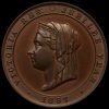1887 Queen Victoria Golden Jubilee Copper Medal Obverse