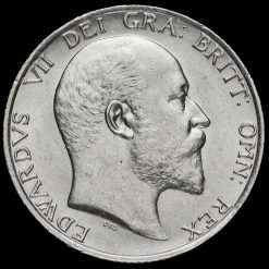 1906 Edward VII Silver Shilling Obverse