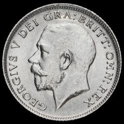 1919 George V Silver Sixpence Obverse