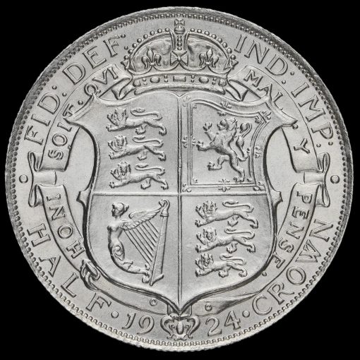1924 George V Silver Half Crown Reverse
