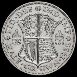 1932 George V Silver Half Crown Reverse