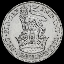 1932 George V Silver Shilling Reverse