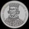 Falkland Islands 1996 Elizabeth II Silver Proof £2 Coin, Henry II Reverse