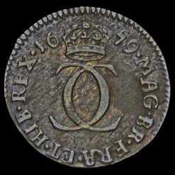 1679 Charles II Early Milled Silver Maundy Twopence Reverse