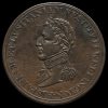 Canada 1812 Halfpenny Wellington Peninsular Token to Salamanca Obverse