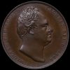 1831 William IV Bronze Coronation Medal Obverse