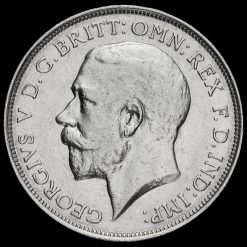 1911 George V Silver Florin Obverse