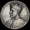 1911 Investiture of Edward Prince of Wales Silver Medal Obverse