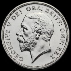 1927 George V Silver Proof Wreath Crown Obverse
