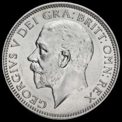 1928 George V Silver Shilling Obverse