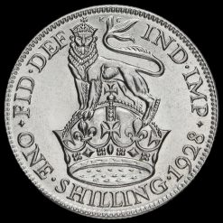 1928 George V Silver Shilling Reverse