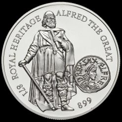 Falkland Islands 1996 Elizabeth II Silver Proof £2 Coin Reverse