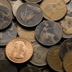 1 Kilo Bulk Lot of British Bronze Pre Decimal Pennies Image 2