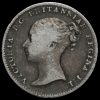 1838 Queen Victoria Young Head Silver Fourpence / Groat Obverse