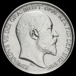 1906 Edward VII Silver Sixpence Obverse