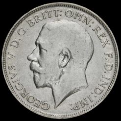 1915 George V Silver Florin Obverse