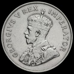 South Africa 1924 Silver 2 1/2 Shillings Obverse