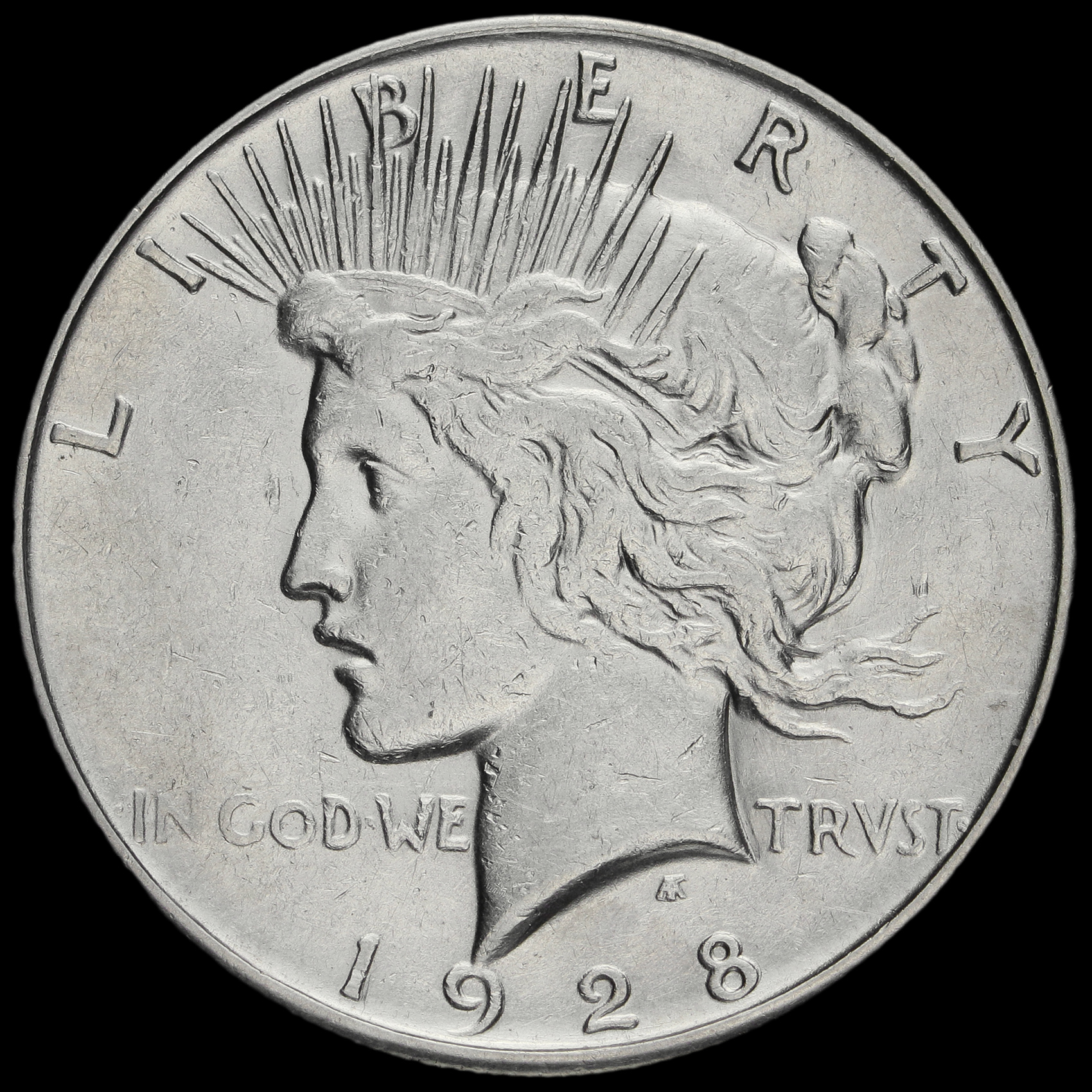 USA 1928 Silver Peace Dollar