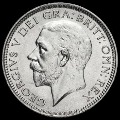 1928 George V Silver Shilling Obverse