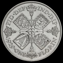 1929 George V Silver Florin Reverse