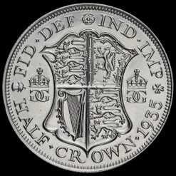 1935 George V Silver Half Crown Reverse