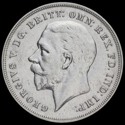 1935 King George V Rocking Horse Silver Jubilee Crown Obverse
