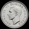 1937 George VI Silver Proof Sixpence Obverse