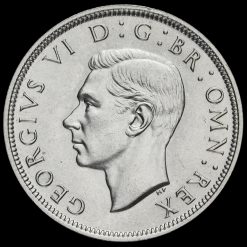 1938 George VI Silver Half Crown Obverse