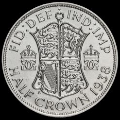 1938 George VI Silver Half Crown Reverse