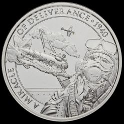 Gibraltar 2020 Silver Proof Half Crown Reverse