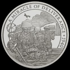 Gibraltar 2020 Silver Proof Half Crown Reverse