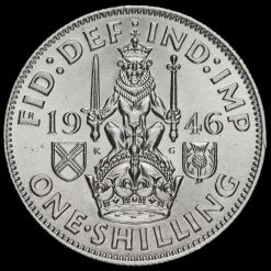 1946 George VI Silver Scottish Shilling Reverse