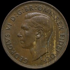 1950 George VI Penny Obverse