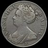 1708 Queen Anne Early Milled Silver Crown Obverse