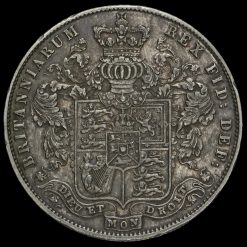 1826 George IV Milled Silver Half Crown Reverse