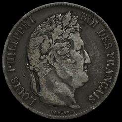 France 1832 Louis-Philippe I Silver 5 Francs Obverse