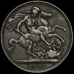 1902 Edward VII Silver Crown Reverse