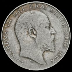 1904 Edward VII Silver Half Crown Obverse