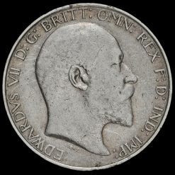 1906 Edward VII Silver Florin Obverse