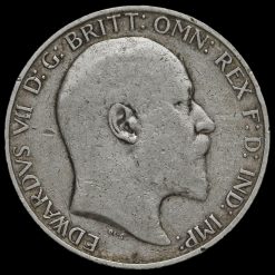 1907 Edward VII Silver Florin Obverse