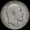 1908 Edward VII Silver Half Crown Obverse